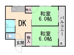 ハイム灘北の間取り画像