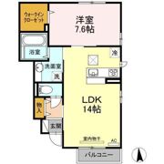 プランドール B棟の間取り画像