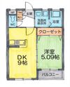 シェール中桜塚の間取り画像