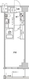 パティーナ十条DUOの間取り画像