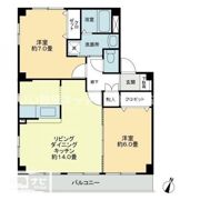フォブール世俵Bの間取り画像
