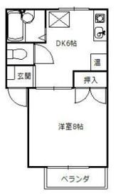 コーポアネシスの間取り画像