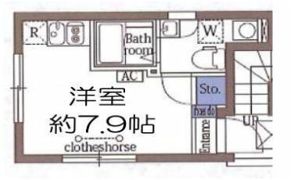 ルシオ北千住の間取り画像