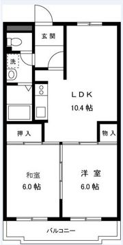 喜多見ノースコートの間取り画像