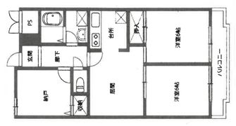 ユーコート上石神井の間取り画像