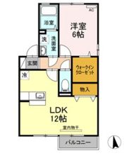 ローズパレスなごみ C棟の間取り画像