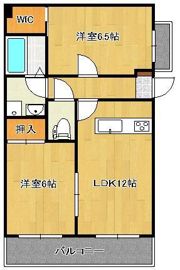 プレステージ・デル・片野の間取り画像