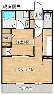 ウィステリアの間取り画像
