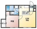 LYハイツの間取り画像