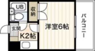 大芝グリーンコーポの間取り画像