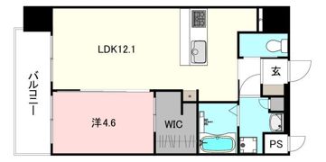 Credo in te minamiedoの間取り画像
