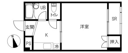 竹内ビルの間取り画像