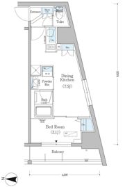 アーバネックス南品川の間取り画像