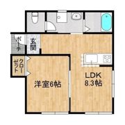 中嶌アパートの間取り画像
