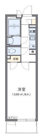 クレイノコンフォーティア SRの間取り画像