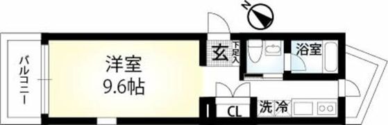 repetto上大岡の間取り画像