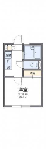 レオパレスフォーブル三茶の間取り画像