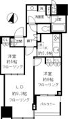 大崎ウエストシティタワーズE棟の間取り画像