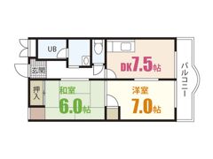 ヴィラ・オーキッドの間取り画像