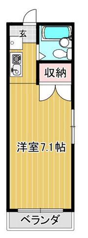 メゾンサンシャインの間取り画像