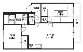 アピア中筋の間取り画像