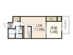 西蟹屋K.Kの間取り画像
