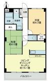フォブールトロワやくりBの間取り画像