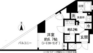 GRAND三軒茶屋WESTの間取り画像