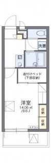レオパレスGreenHillsの間取り画像