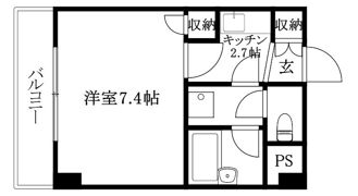 ヴィラ・アンソレイエ南江戸の間取り画像