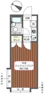 プランドール瑞江Ⅰの間取り画像
