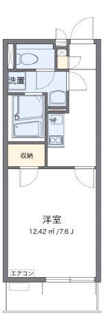 クレイノグラシアス ワンの間取り画像