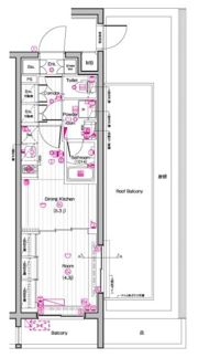 THE PREMIUM CUBE G 東中野の間取り画像