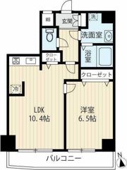 ARCOBALENO MUSASHIKOYAMA(アルコバレーノムサシコヤマ)の間取り画像