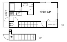 EARL’S COURT北条2の間取り画像