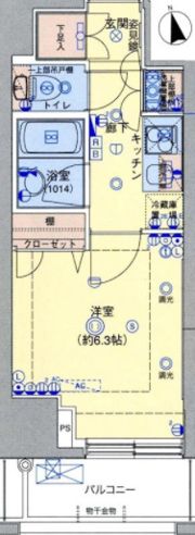 ブライズ品川南Le-lionの間取り画像