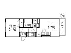 Pista神戸板宿の間取り画像