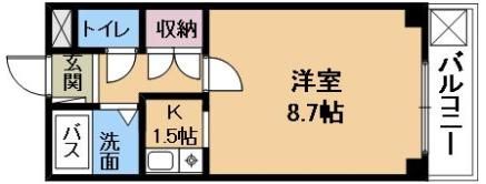 レジデンスTAKEMURAの間取り画像