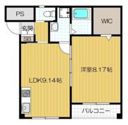ミスティカナガムラの間取り画像