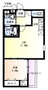 フジパレス服部西町Ⅱ番館の間取り画像