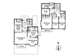 THE HOUSE善福寺の間取り画像