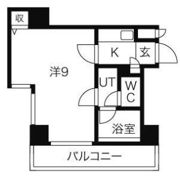 パックス今池の間取り画像