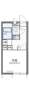 レオパレスつばさの間取り画像