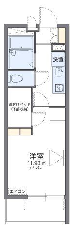 レオパレスアンテルブルグⅡの間取り画像
