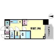 リッツ難波南Ⅱの間取り画像