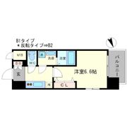 エスリード谷町六丁目の間取り画像