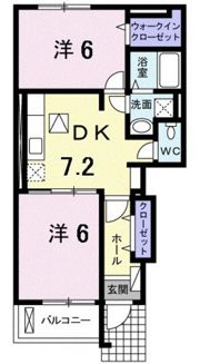 プラージュの間取り画像