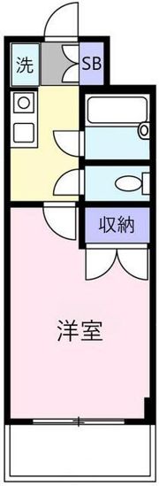 シティパレス南葛西の間取り画像