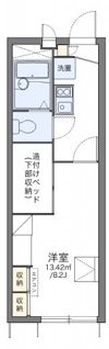 レオパレス津田山手の間取り画像