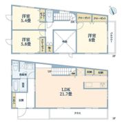 野毛2丁目戸建の間取り画像